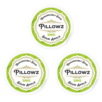 PILLOWZ Nicotine Pouches - Sour Apple