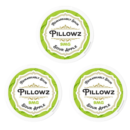 PILLOWZ Nicotine Pouches - Sour Apple