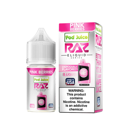 Pod Juice x RAZ TFN Salt Vape Juice 30ml