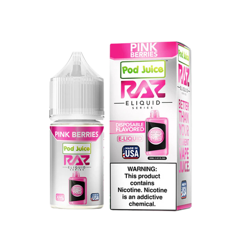 Pod Juice x RAZ TFN Salt Vape Juice 30ml