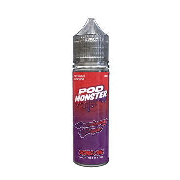 Pod monster salts cranberry grape synthetic vape juice 60ml 50mg