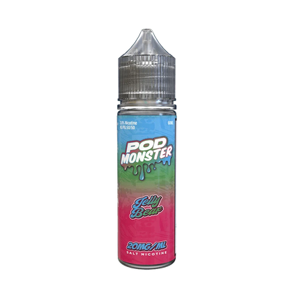 Pod monster salts jelly bear synthetic vape juice 60ml 20mg