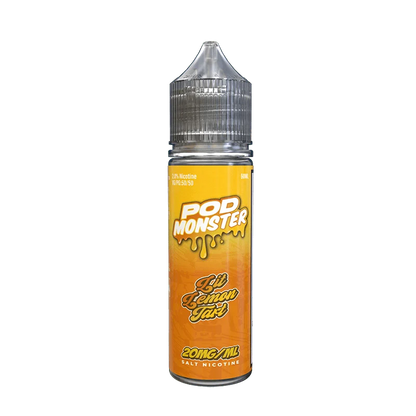 Pod monster salts lit lemon tart synthetic vape juice 60ml 20mg