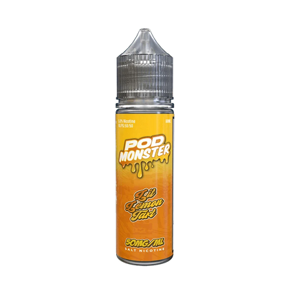 Pod monster salts lit lemon tart synthetic vape juice 60ml 50mg