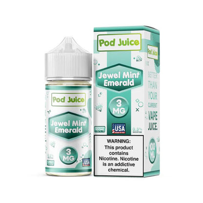 Pop juice tfn salt 100ml jewel mint emerald