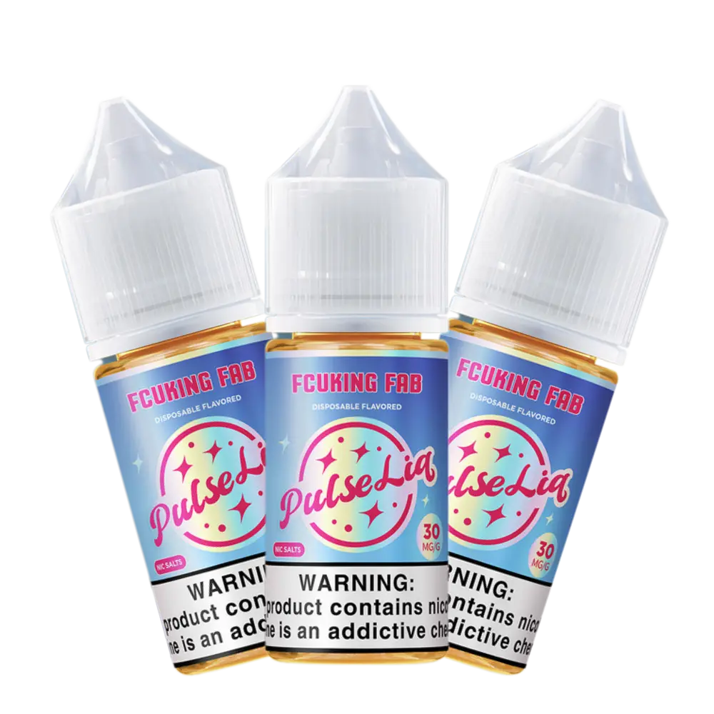 Pulse liq nic salt vape juice fcuking fab 30ml 30mg