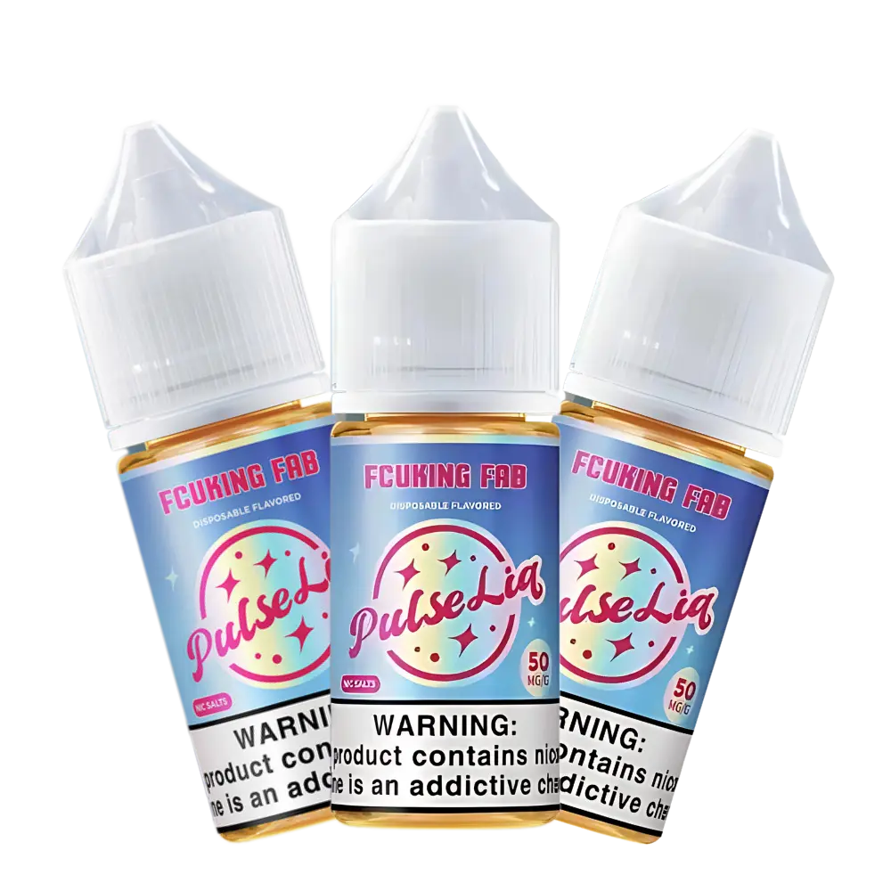 Pulse liq nic salt vape juice fcuking fab 30ml 50mg