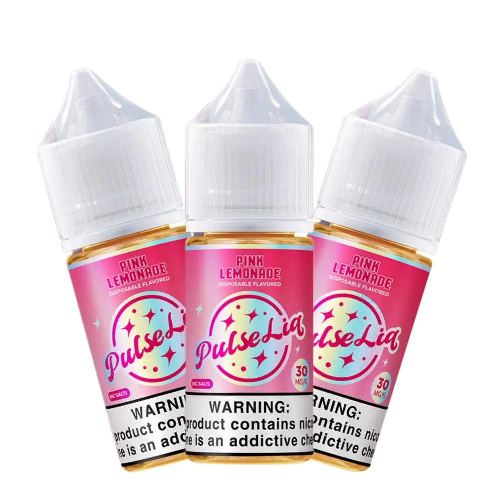 Pulse liq nic salt vape juice pink lemonade 30ml 30mg