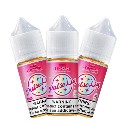 Pulse liq nic salt vape juice pink lemonade 30ml 30mg