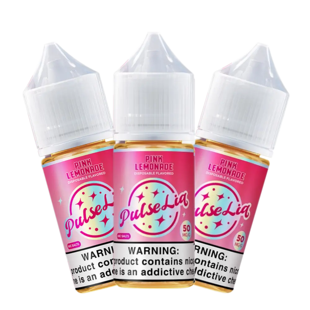 Pulse liq nic salt vape juice pink lemonade 30ml 50mg