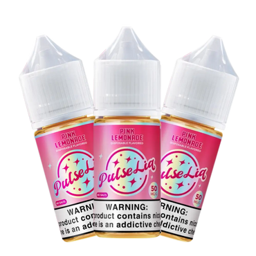 Pulse liq nic salt vape juice pink lemonade 30ml 50mg