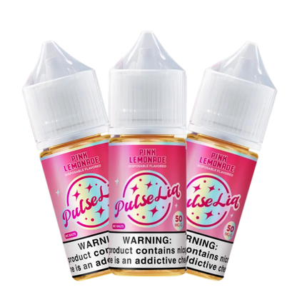 Pulse liq nic salt vape juice pink lemonade 30ml 50mg