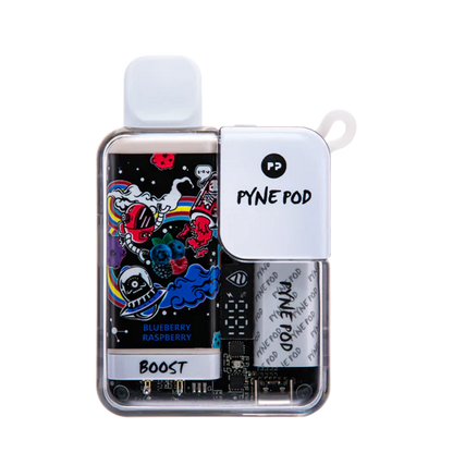 Pyne pod boost disposable blueberry raspberry