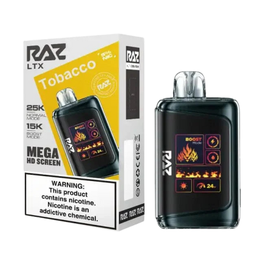 RAZ DC25000 Disposable Vape 25000 Puffs - Tobacco