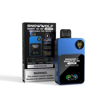 SnowWolf Smart HD 15K Disposable Vape 15000 Puffs