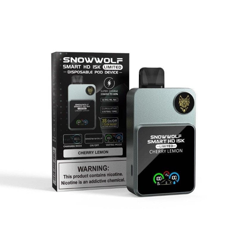 SnowWolf Smart HD 15K Disposable Vape 15000 Puffs