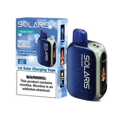 Solaris disposable vape solaris 25k disposable vape miami mint