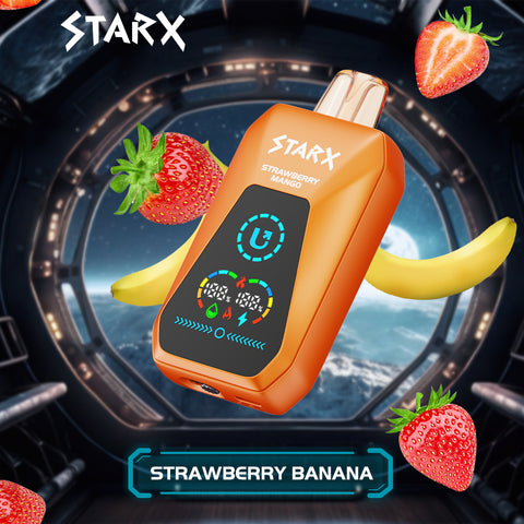 Starx s20000 disposable vape strawberry banana