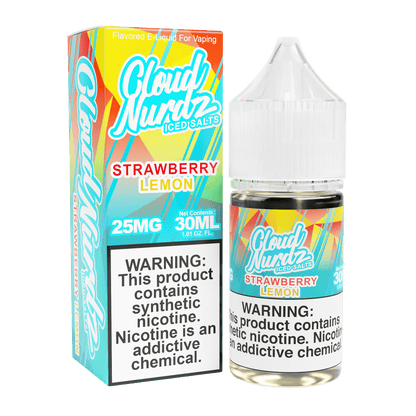 Cloud Nurdz Synthetic Nicotine Iced Vape Juice 30ml