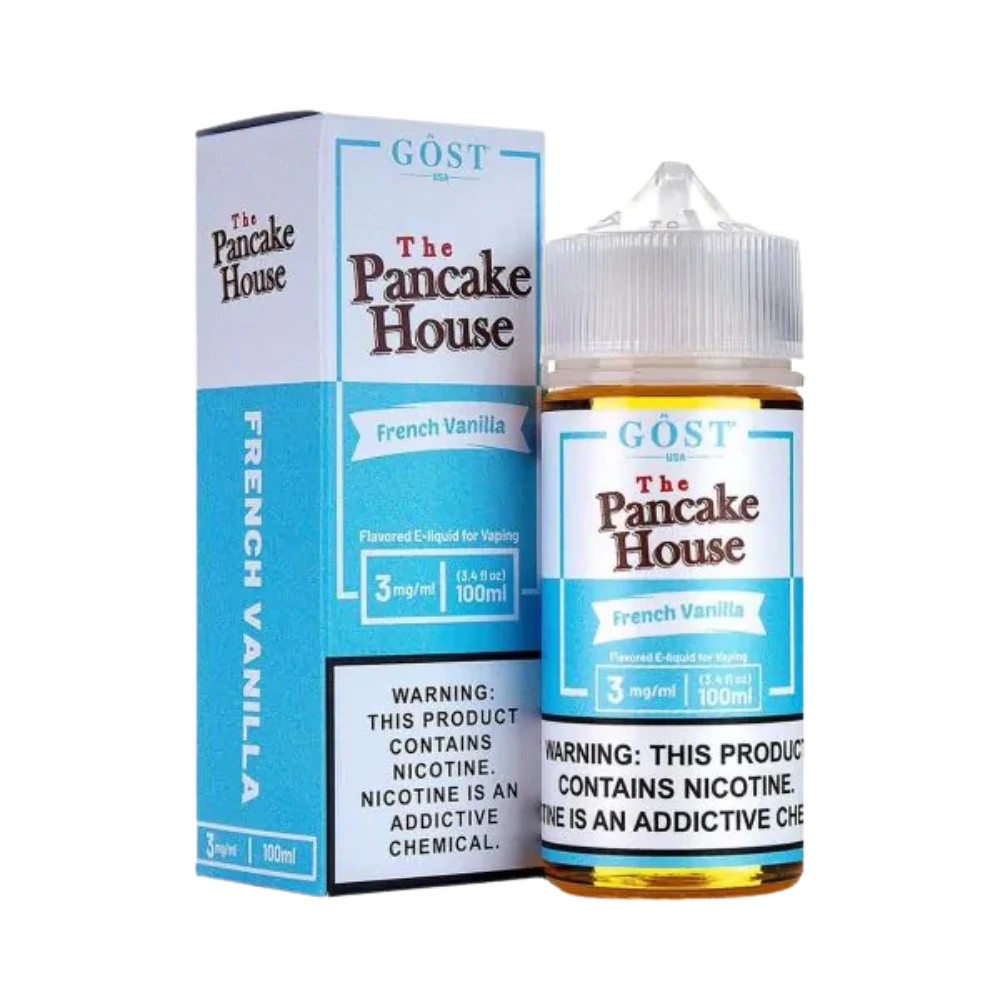 The pancake house french vanilla 3mg 100ml gost vapor