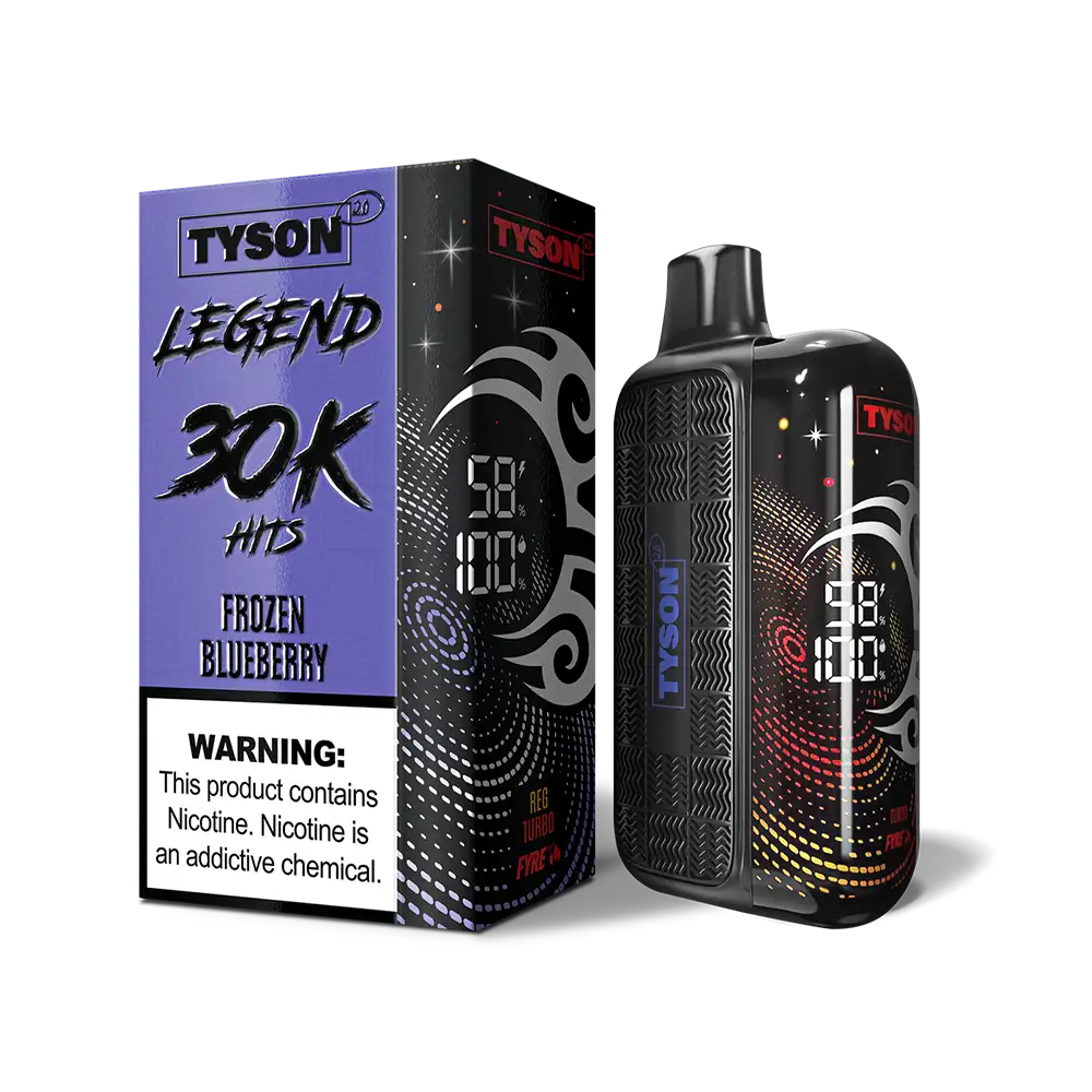 Tyson 2 legend 30k disposable frozen blueberry