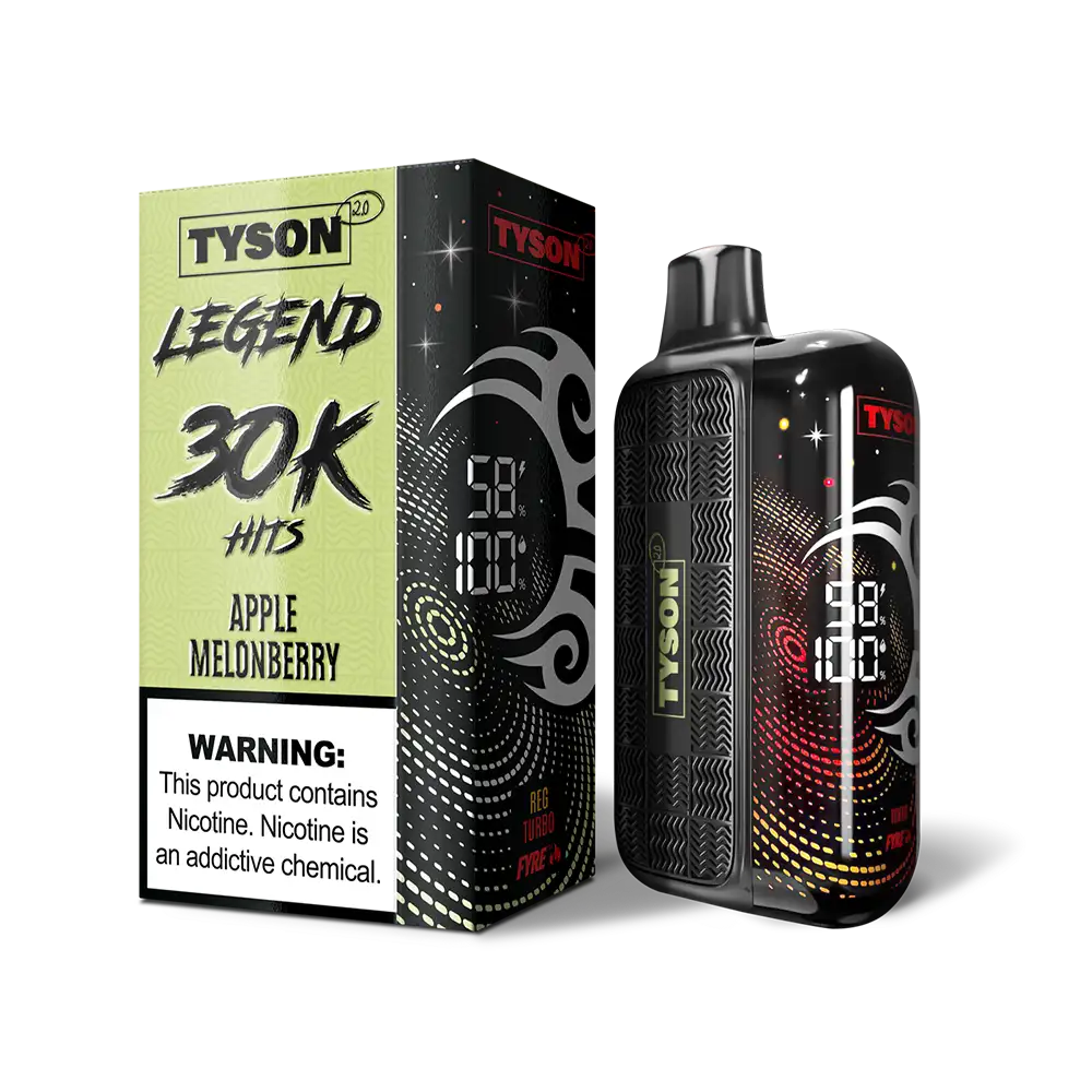 Tyson 2 legend 30k disposable apple melonberry