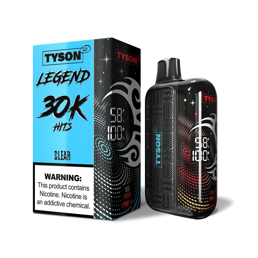 Tyson 2 legend 30k disposable clear