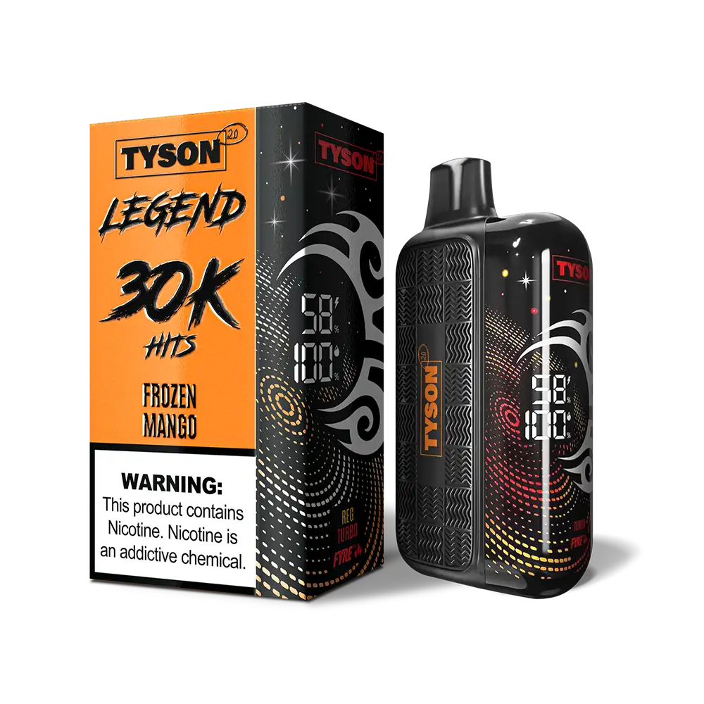 Tyson 2 legend 30k disposable frozen mango 