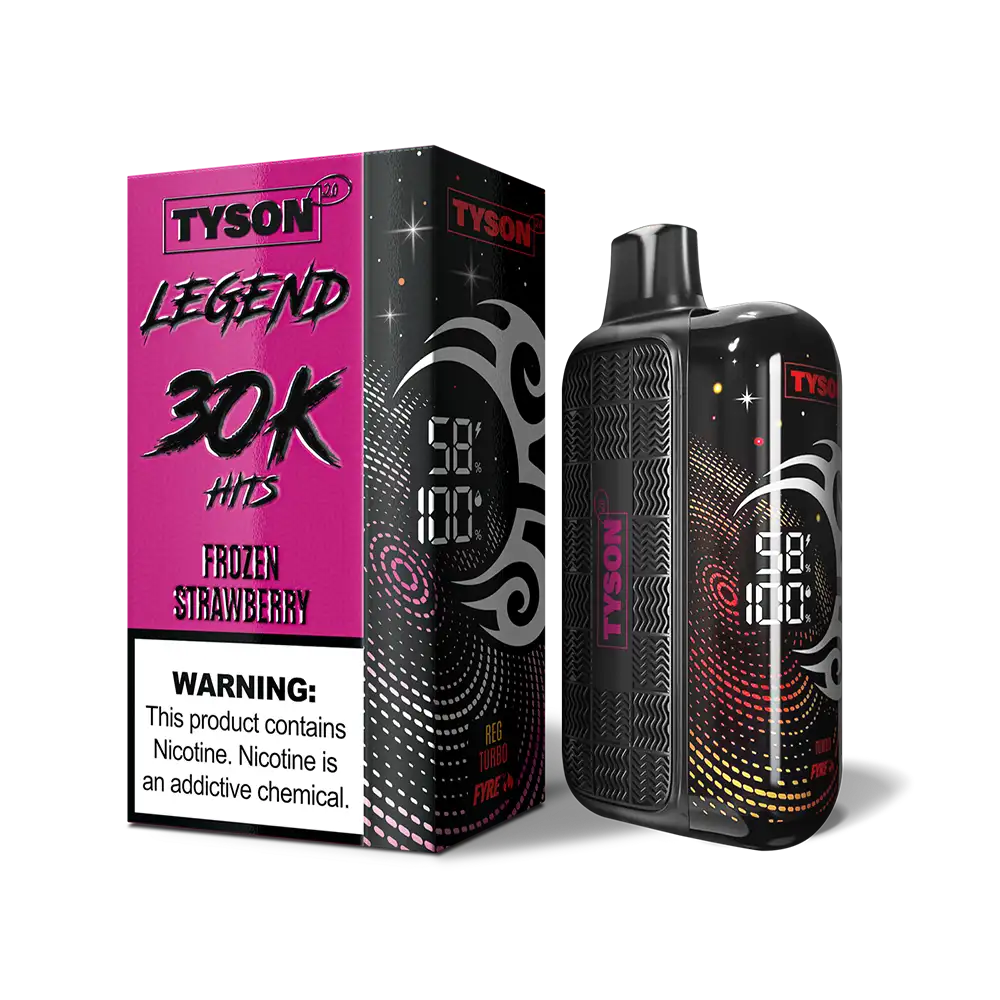 Tyson 2 legend 30k disposable frozen strawberry