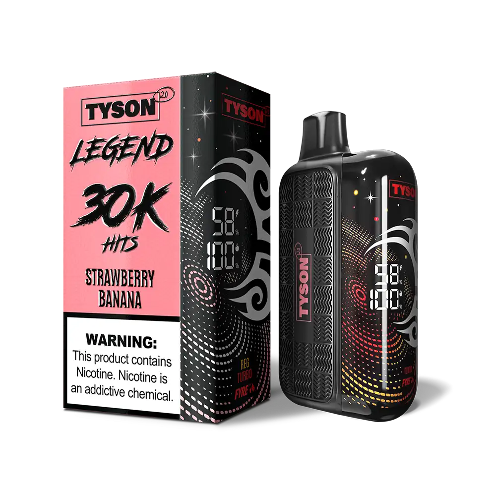 Tyson 2 legend 30k disposable strawberry banana