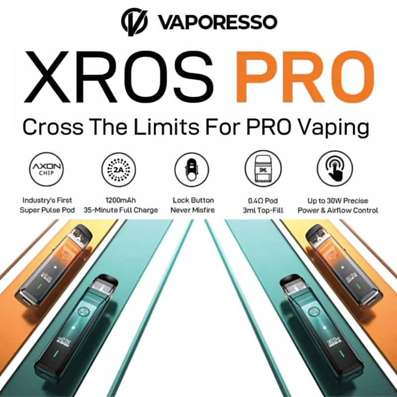 Vaporesso xros pro 30w pod kit