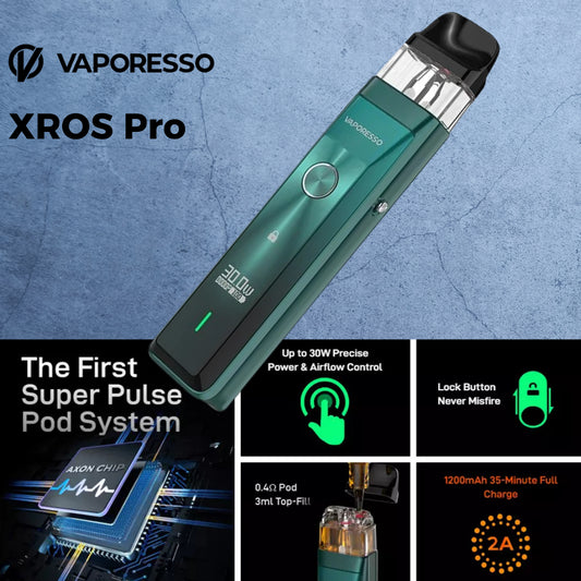 vaporesso xros pro 30w pod kit