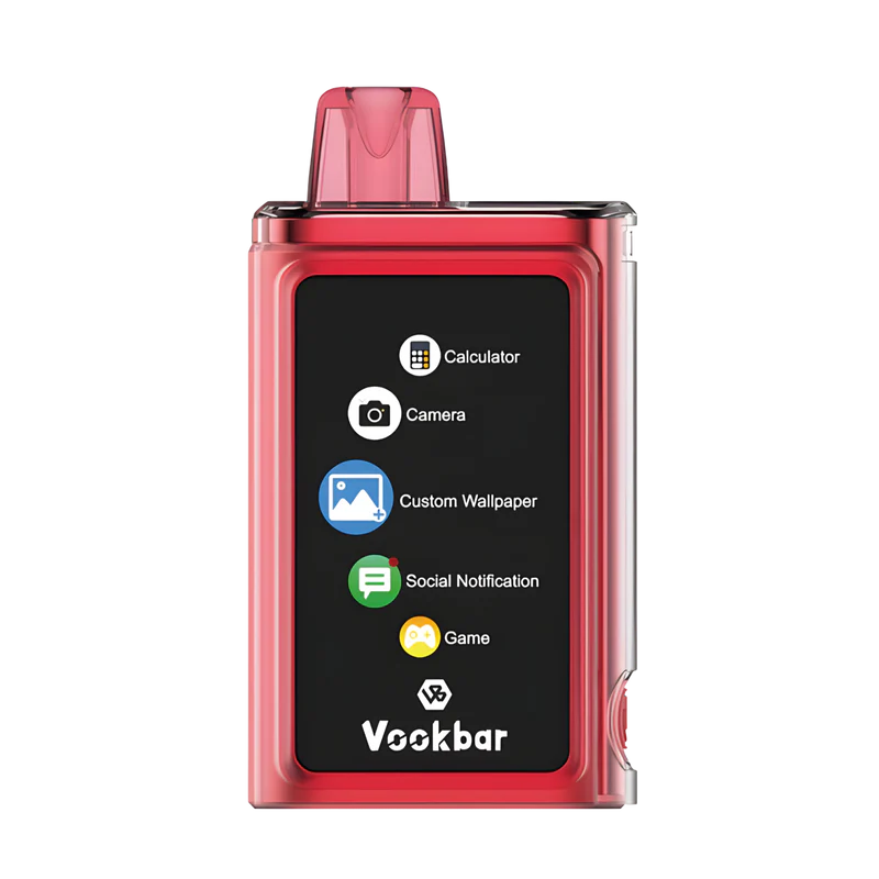 Vookbar cyber pro disposable vape 30000 puffs cherry ice