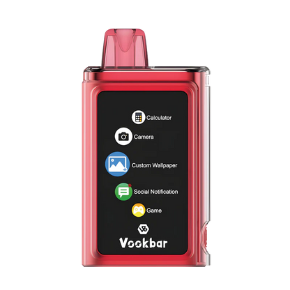 Vookbar cyber pro disposable vape 30000 puffs cherry ice