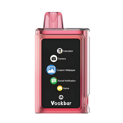 Vookbar cyber pro disposable vape 30000 puffs cherry watermelon