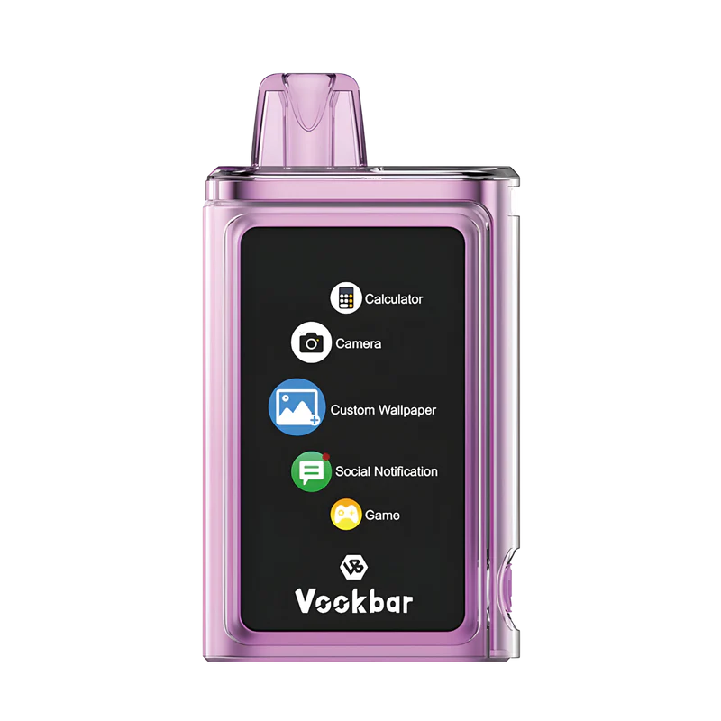 Vookbar cyber pro disposable vape 30000 puffs grape ice