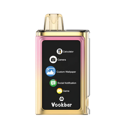 Vookbar cyber pro disposable vape 30000 puffs peach mango