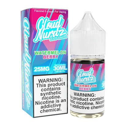 Cloud Nurdz Synthetic Nicotine Iced Vape Juice 30ml